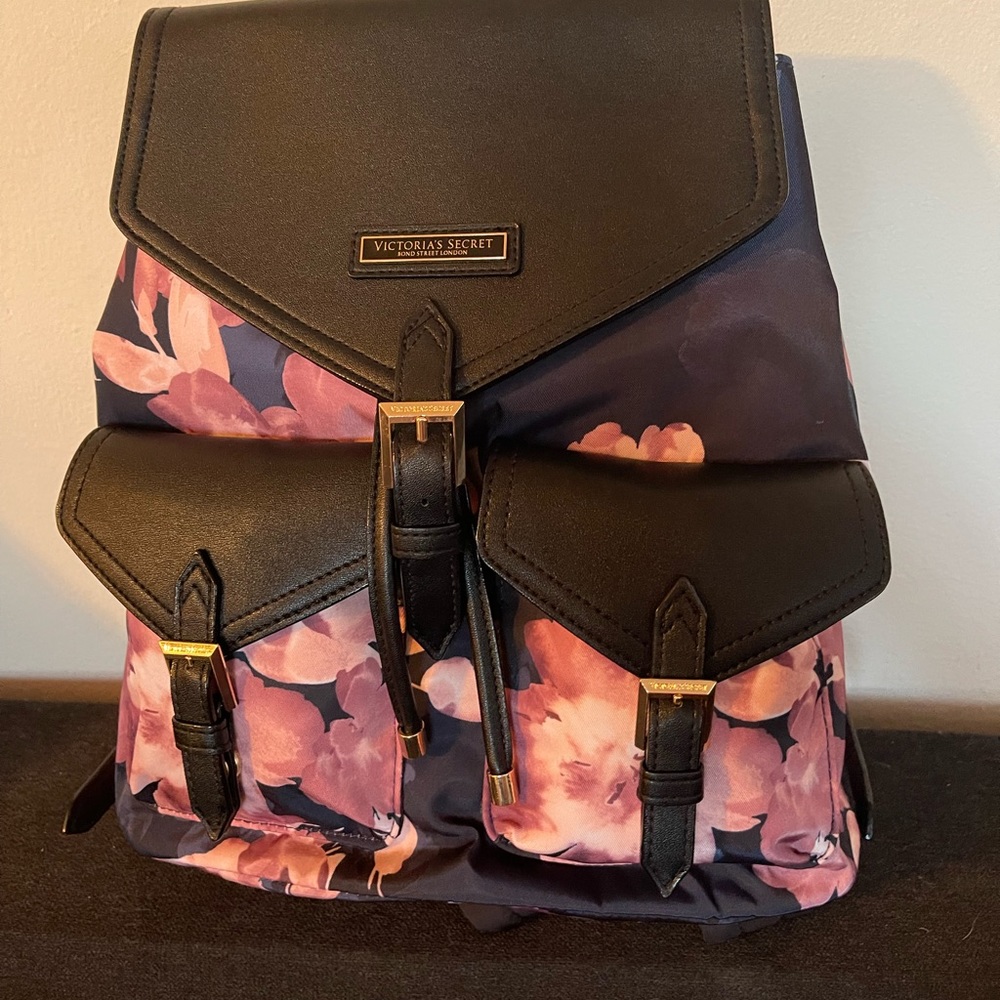 Victoria’s Secret floral print backpack
